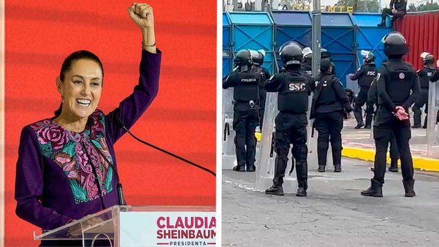 Claudia Sheinbaum: Palacio Legislativo de San Lázaro amurallado para la toma de protesta