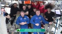 Astronautas da missão SpaceX Crew-9 chegam à estação espacial