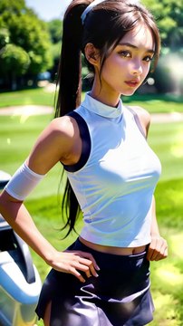 Capturing Moments Woman in Nature's Embra