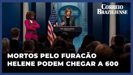 Casa Branca diz que mortos pelo furacão Helene podem chegar a 600