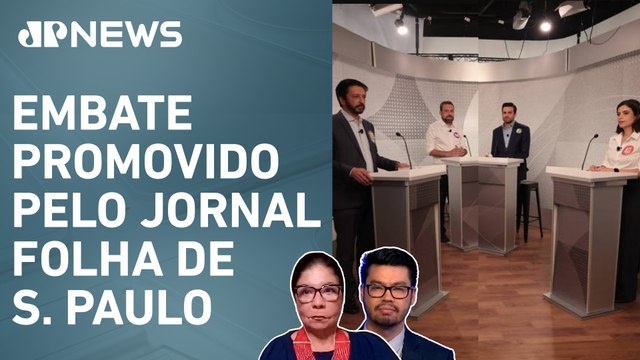 Candidatos à Prefeitura de São Paulo participam do penúltimo debate antes das eleições