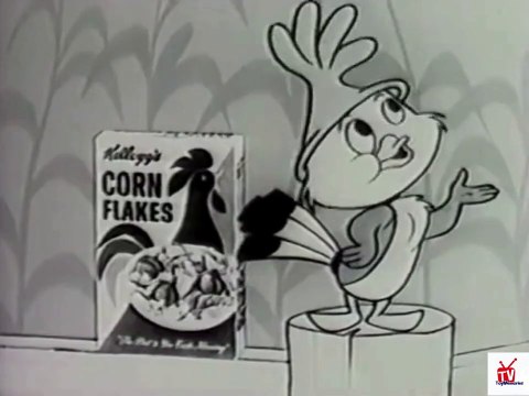 1960s Yakky-Doodle and Yogi Bear for Kellogg's Corn Flakes TV commercial