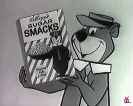 1960s Kellogg's Sugar Smacks - Huckleberry Hound, Boo Boo & Yogi Bear TV commercial