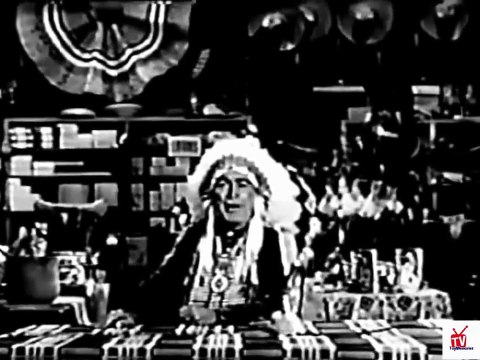 1950s Chex cereal TV commercial - humorous Native American Chief
