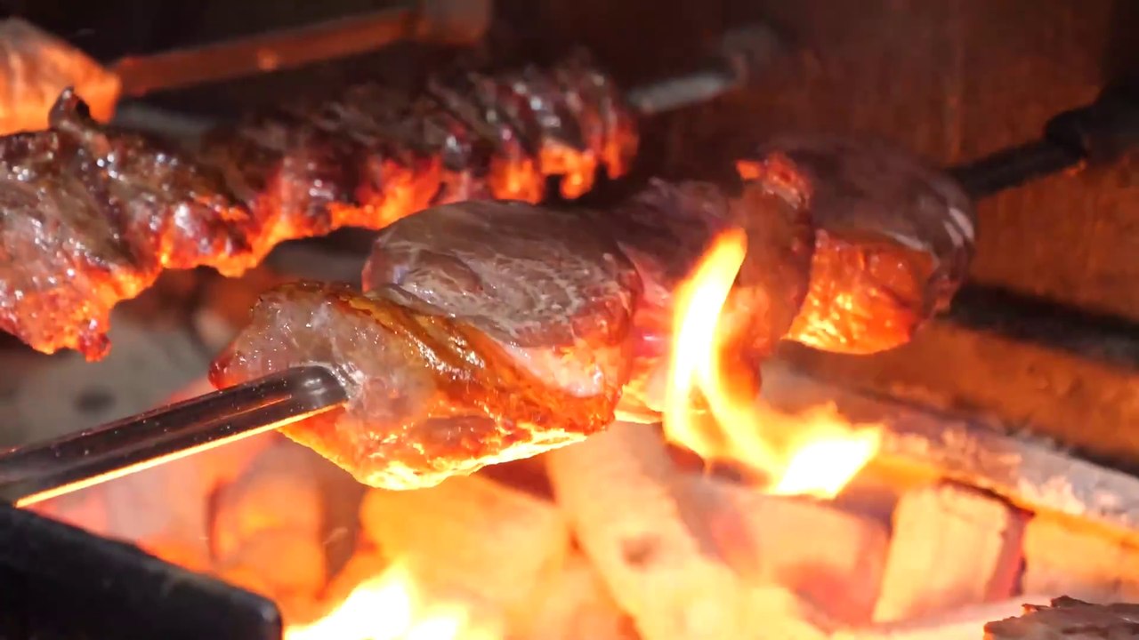 Most Delicious BBQ in the World!! All-You-Can-Eat Brazilian BBQ, Churrasco - Brazilian Food