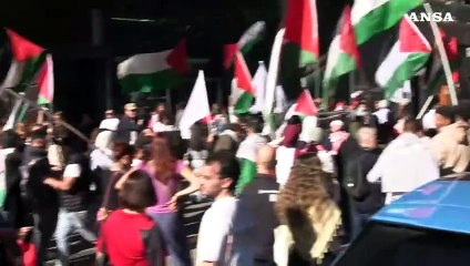 Milano, 51esimo corteo per la Palestina