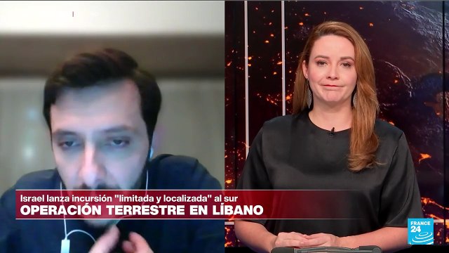 Pablo Begnini: 'Incursión israelí en Líbano busca tomar infraestructura que inhabilite a Hezbolá'