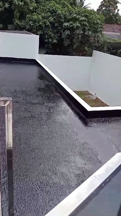 Cara Mengatasi Bocor Pada Dak Beton Rumah Tinggal Dengan Menggunakan Aspal Cair