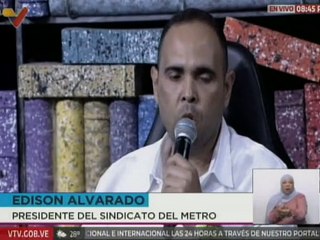 Download Video: Edison Alvarado: El único líder de la Revolución Bolivariana y la clase obrera es Nicolás Maduro