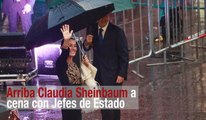 Arriba Claudia Sheinbaum a cena con Jefes de Estado