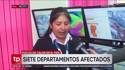 Los focos de calor se incrementan en 10.605 en Bolivia y con mayor incidencia en Santa Cruz, según Senamhi