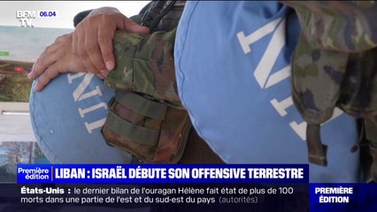 À cause des raids terrestres de l'armée israélienne au Liban, les 10.000 Casques bleus de l'ONU ne peuvent plus patrouiller