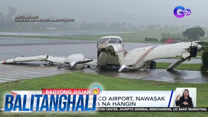 Bubong ng ilang bahay, natuklap ng malakas na hangin | Balitanghali