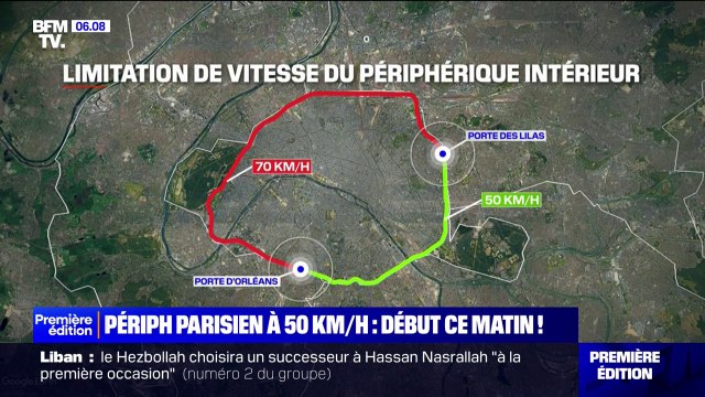 C'est ridicule : la limitation du périphérique parisien passe officiellement à 50km/h dès ce mardi 1er octobre