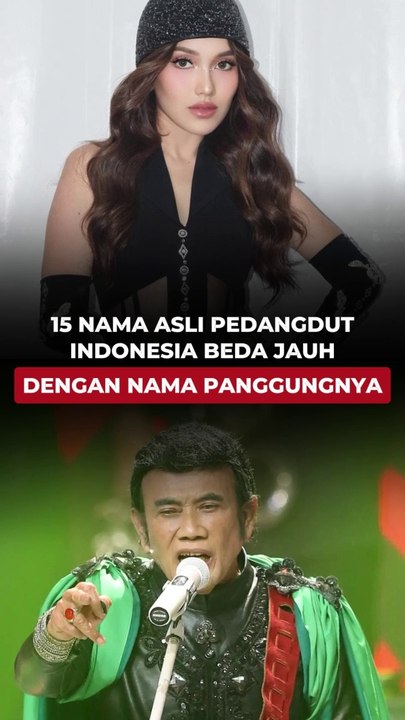 15 Nama Asli Pedangdut Indonesia, Beda Jauh dengan Nama Panggungnya