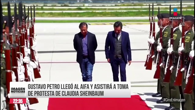 Jill Biden, Boric y Petro llegan a México para toma de posesión de Sheinbaum
