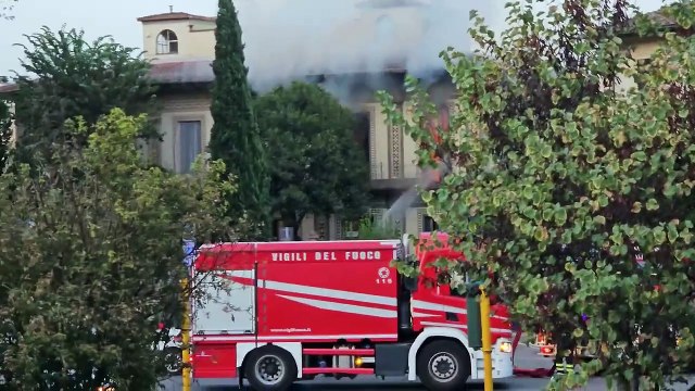Incendio appartamento Viale Michelangelo Firenze 07 09 2024