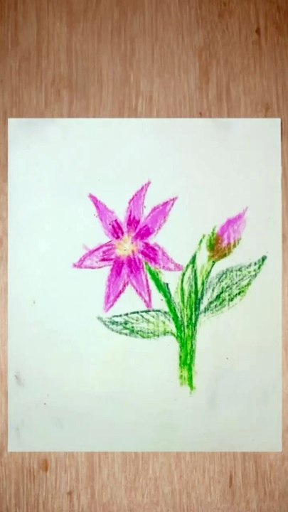 Easy Flower drawing
