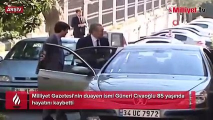 Ünlü Gazeteci Güneri Cıvaoğlu'nu Kaybettik 😢
