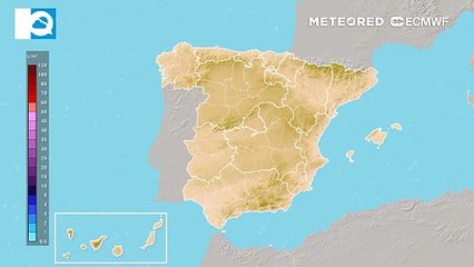 Lluvias abundantes asociadas a un nuevo río atmosférico