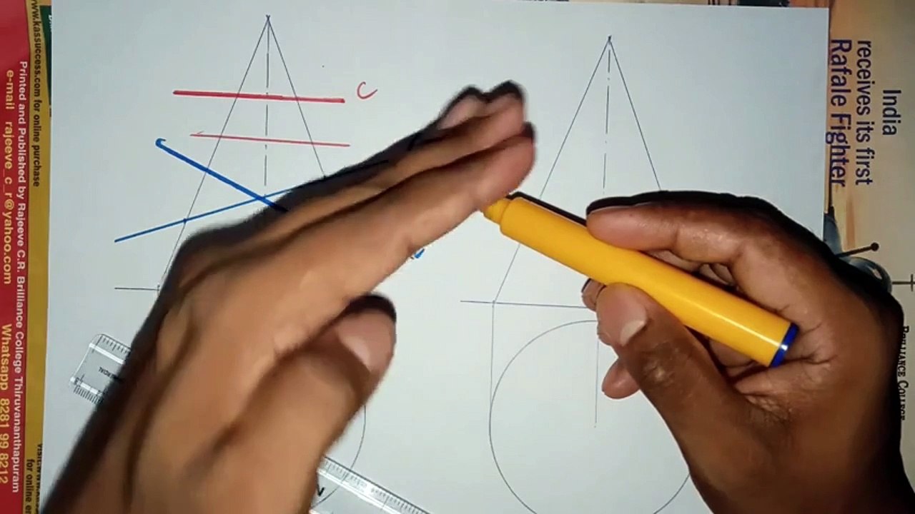 Engineering Graphics Class Module 3 _ IIT Bombay Professor _Semester 1 and 2 _ Episode 22