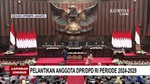 Pelantikan dan Pengucapan Sumpah/Janji Anggota MPR RI Periode 2024-2029 Dihadapan Jokowi