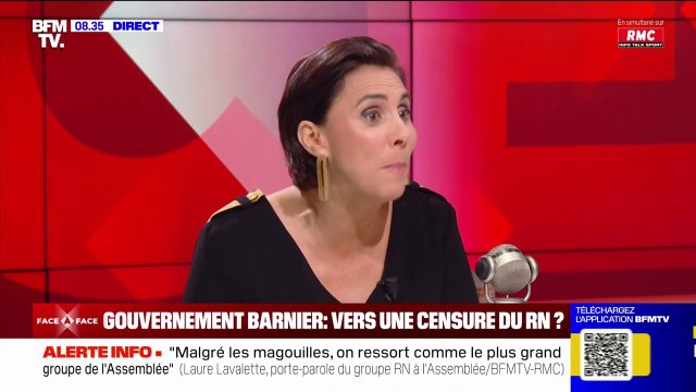 Laure Lavalette (RN): Quand on écoute Bruno Retailleau(...) on a l'impression que c'est un porte-parole du Rassemblement national