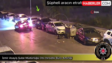 Çay Kaşığıyla Otomobil Çalan Hırsız Yakalandı