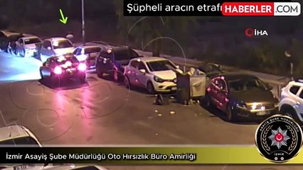 Çay Kaşığıyla Otomobil Çalan Hırsız Yakalandı