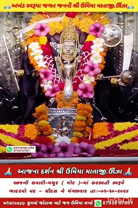 ઉમિયા મા ની આરતી ઊંઝા 01-10-2024 | Umiya Maani Aarti Unjha | #shorts #youtubeshorts #unjha #shortvideo #trending #short #UMIYA_MA_AARTI #Aarti #shivsong #shiv #shivshakti #shivshankar #short