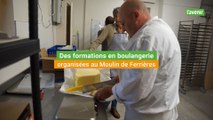 Des formations en boulangerie sont organisées au Moulin de Ferrières, à Héron