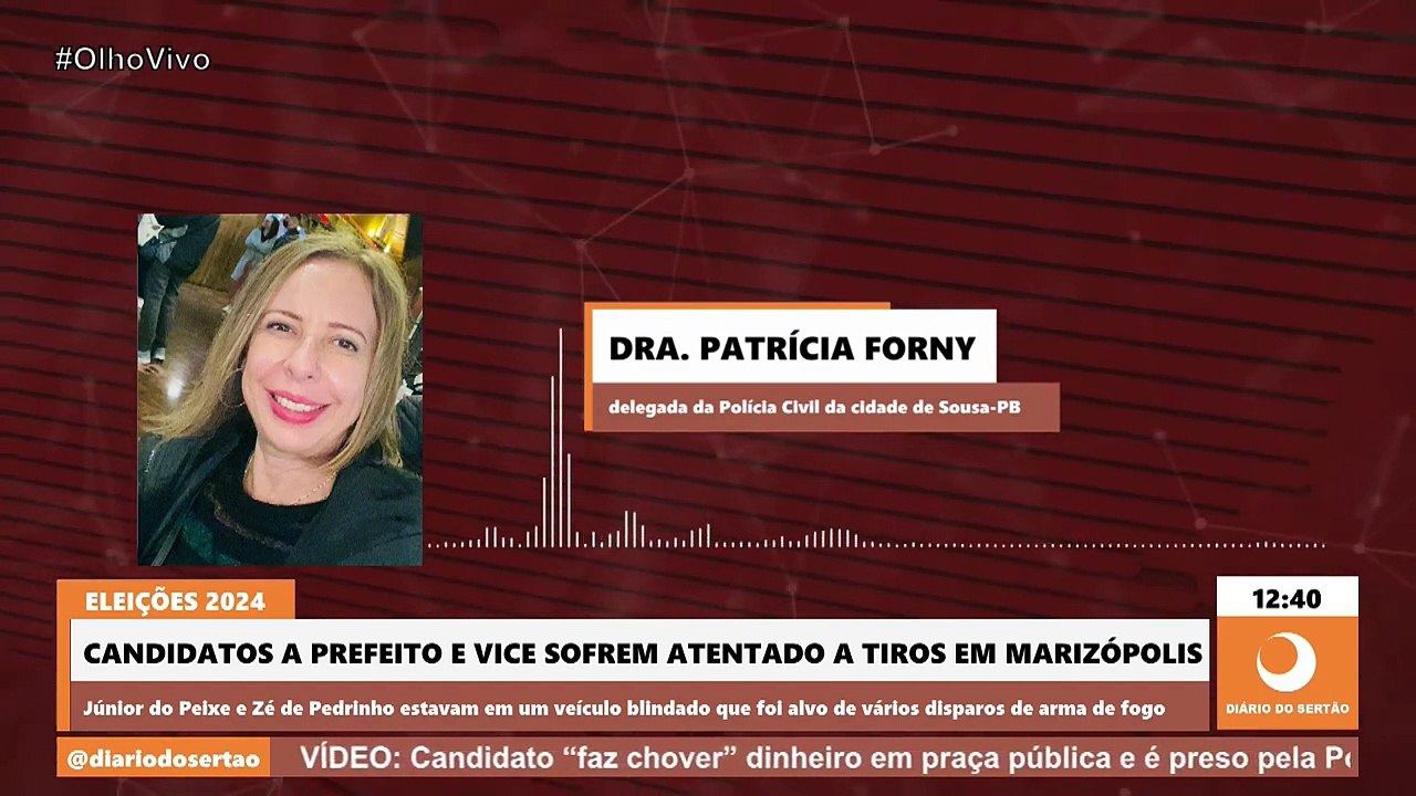 Delegada diz que até o momento não há suspeitos do atentado contra candidatos em Marizópolis
