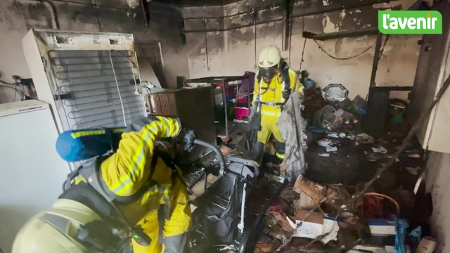 Incendie chez les soeurs de notre dame à Namur