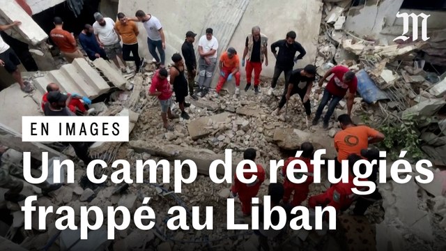 Liban : un camp de réfugiés palestiniens visé par une frappe israélienne