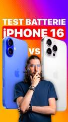 Test Batterie : Quel iPhone 16 Offre la Meilleure Autonomie ? 🔋
