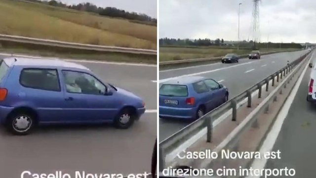 Novara, fece 2 chilometri contromano sul raccordo. Per l'anziano automobilista ritiro della patente e fermo dell'auto