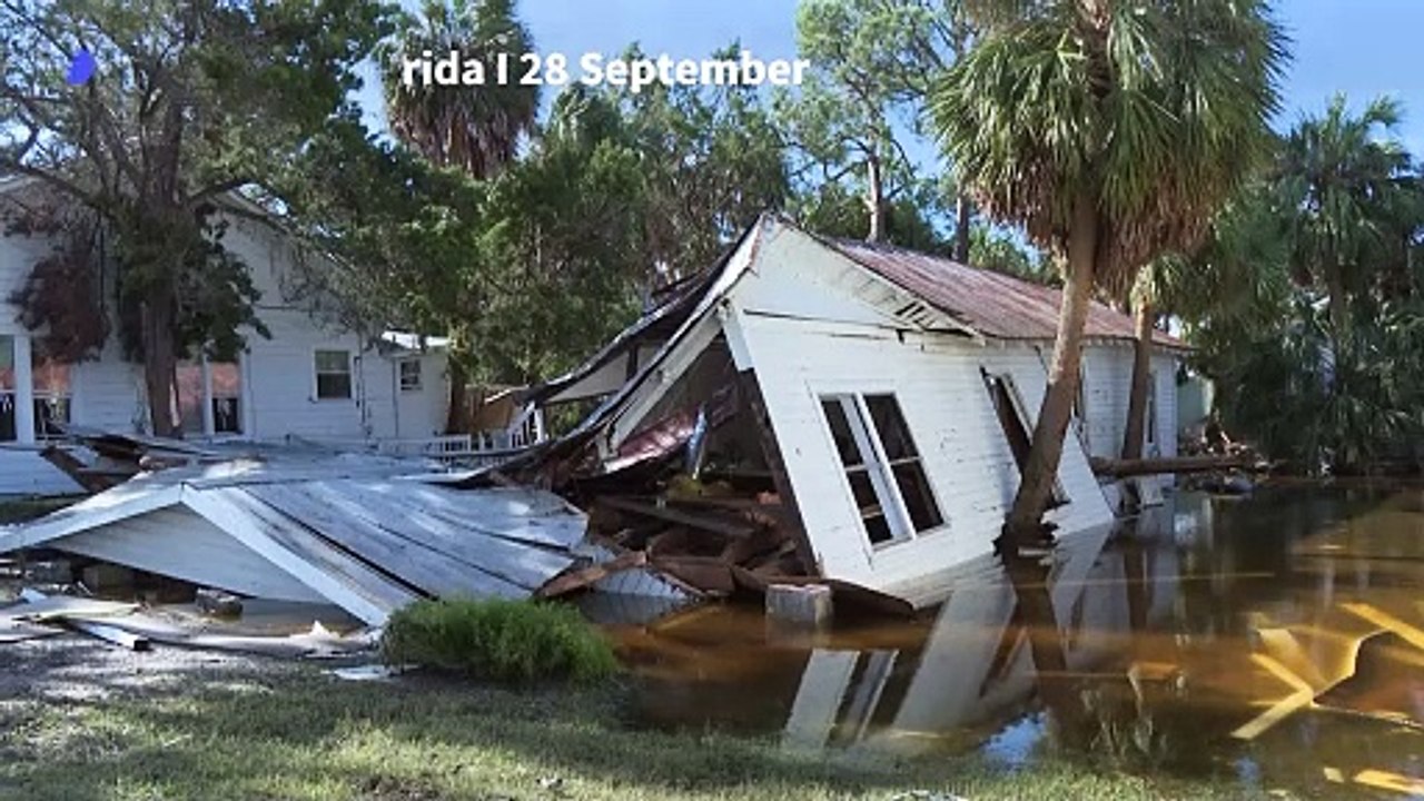 'Helene' bringt Tod und Zerstörung - und ruft die US-Wahlkämpfer auf den Plan