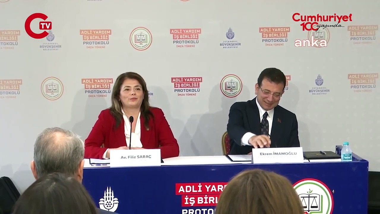 İBB ve İstanbul Barosu arasında 'Adli yardım iş birliği protokolü' imzalandı