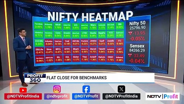 Profit 360 | Nifty, Sensex Close Flat | NDTV Profit