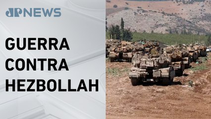 Exército de Israel inicia invasão terrestre no Líbano