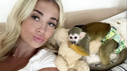 "I have pet monkeys - people say I'm an abuser but I give them the best life"