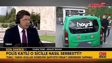 Bakan Tunç'tan Narin Güran açıklaması