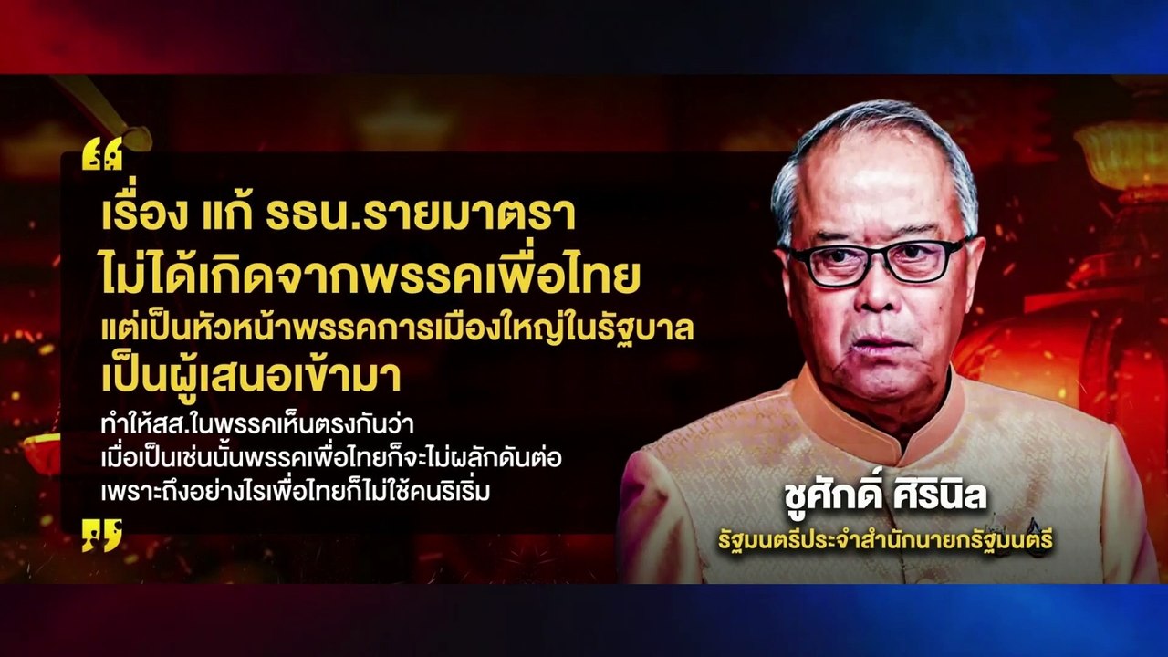 จับตาไต่เส้นลวด นิรโทษกรรม! | เนชั่นสุดสัปดาห์...