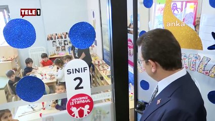 İmamoğlu'ndan okul yaptırdığı için kendisine teşekkür eden minik öğrenciye: Şu camdan uçarım