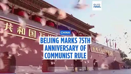 Xi warns of 'rough seas' as China celebrates 75 years of communist rule