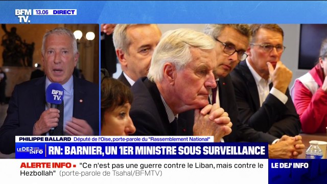 On n'attend pas grand chose du discours du Premier ministre , réagit Philippe Ballard (député de l'Oise) sur le discours du Premier ministre
