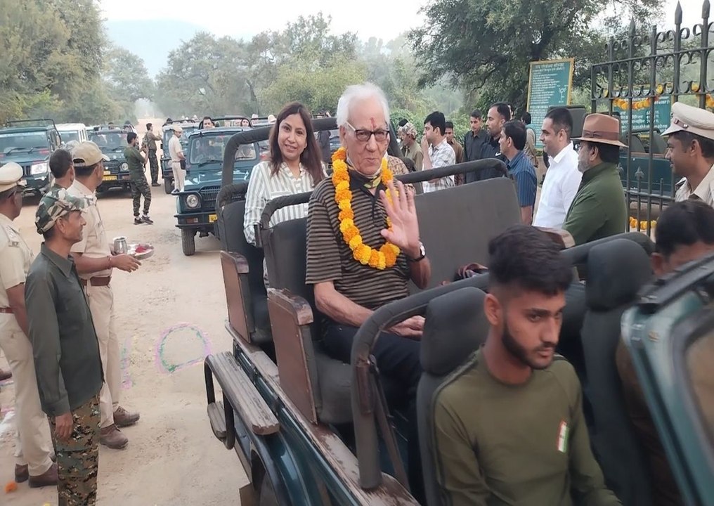सरिस्का अभयारण्य को पर्यटकों के लिए खोला, बाघ देखने पहुंचे सैकड़ों की तादाद में देसी-विदेशी सैलानी...देखें वीडियो