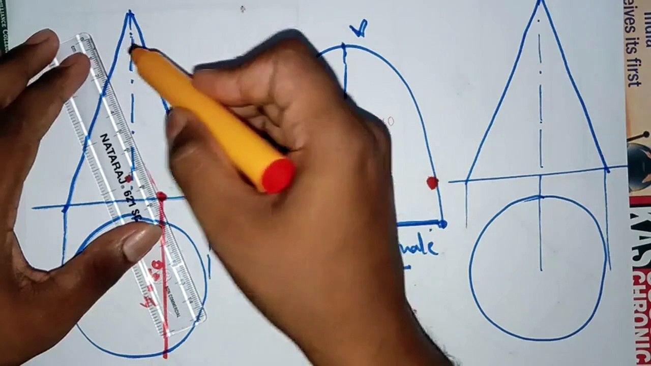 Engineering Graphics Class Module 4 _ IIT Bombay Professor _Semester 1 and 2 _ Episode 27