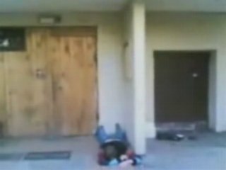 Kid Faceplants Off Roof