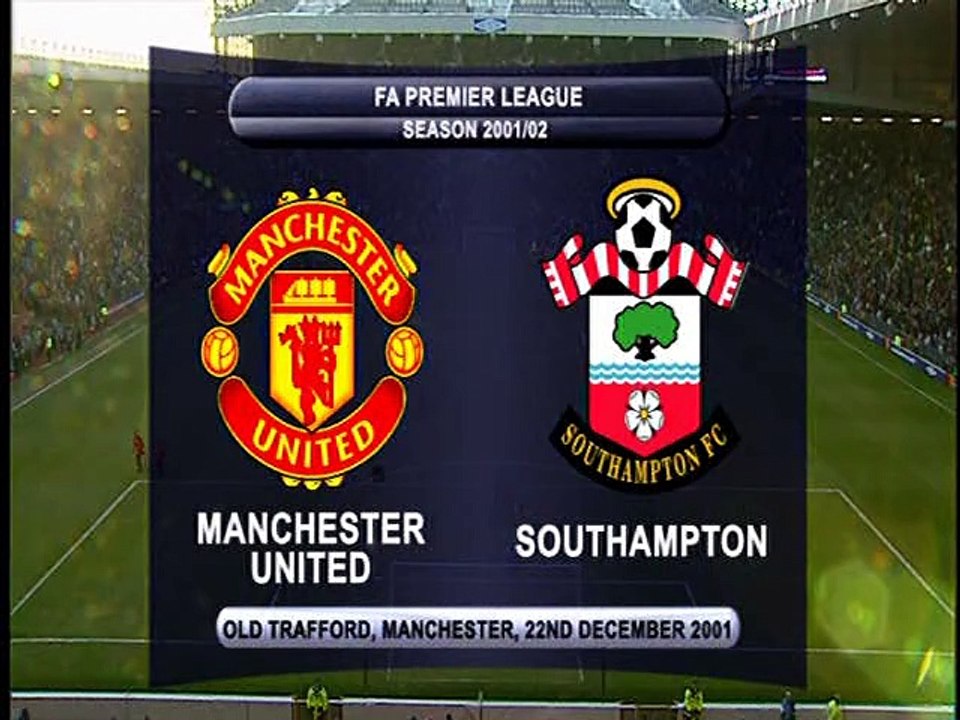 Season 2001-02 - Manchester United vs Southampton